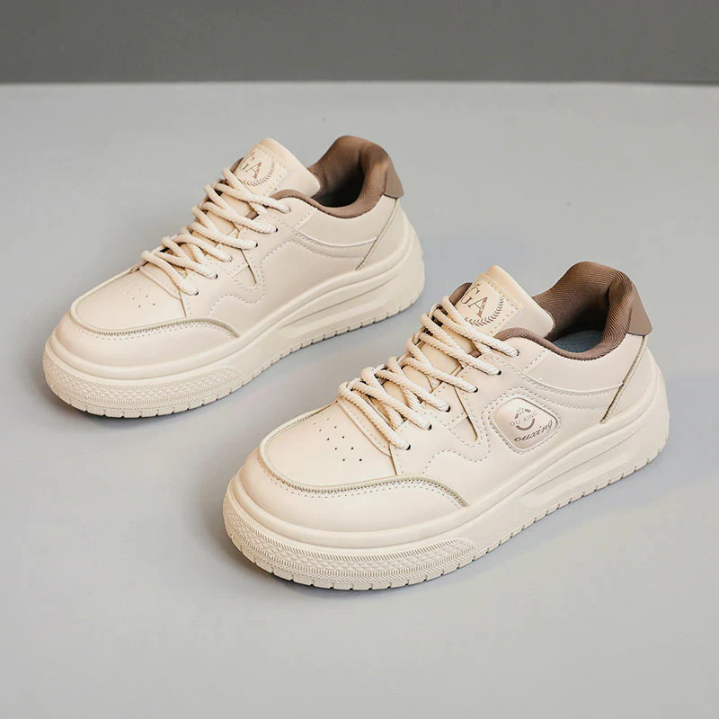 Damen modische Plateausneaker mit atmungsaktivem Obermaterial und rutschfester Sohle Heidi Mode - Image 7
