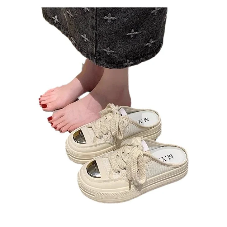 Damen modische Plateausneaker mit atmungsaktiver Oberflächenstruktur und robustem Sohlenprofil Heidi Mode - Image 5