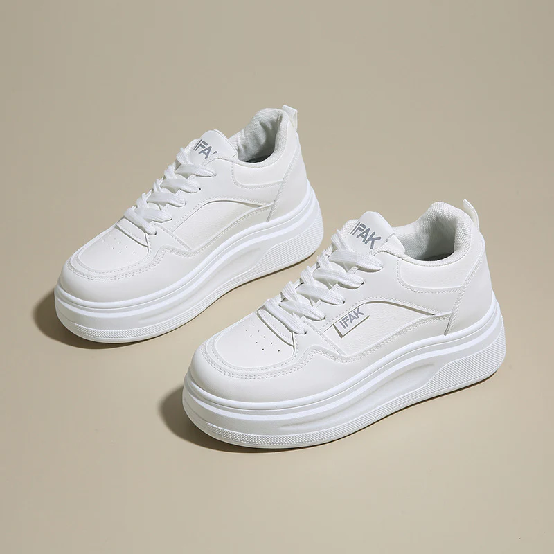 Damen modische Plateausneaker mit gepolsterter Sohle und atmungsaktivem Obermaterial Heidi Mode - Image 2