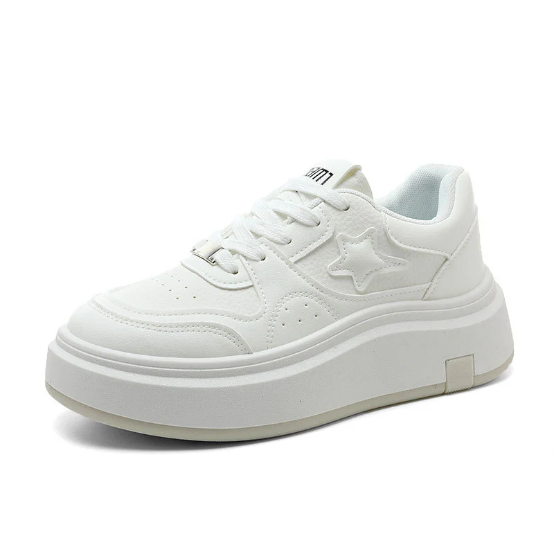 Damen Modische Plateausneaker mit sportlichem Design und atmungsaktiven Materialien Heidi Mode - Image 2