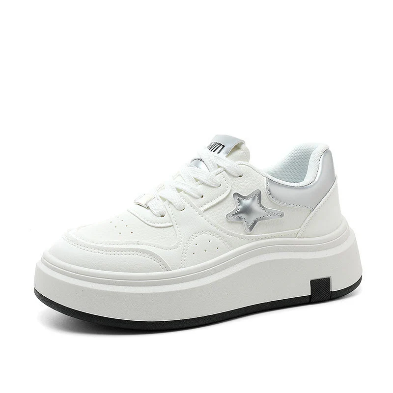 Damen Modische Plateausneaker mit sportlichem Design und atmungsaktiven Materialien Heidi Mode - Image 5