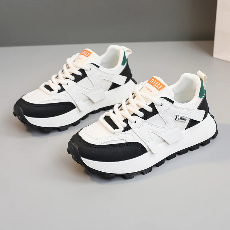 Damen modische Plateausneakers mit robustem Sohlenprofil Heidi Mode - Image 6