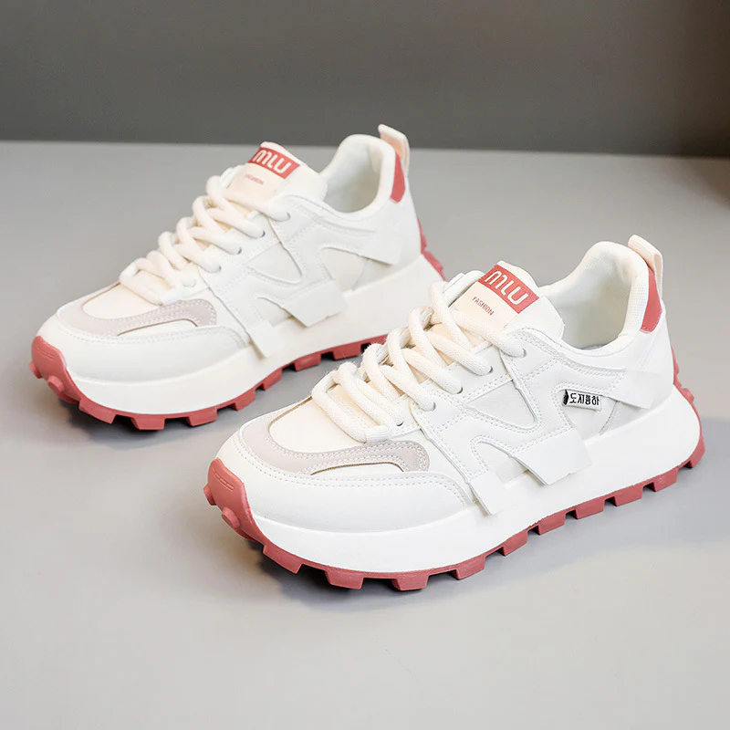 Damen modische Plateausneakers mit robustem Sohlenprofil Heidi Mode - Image 7