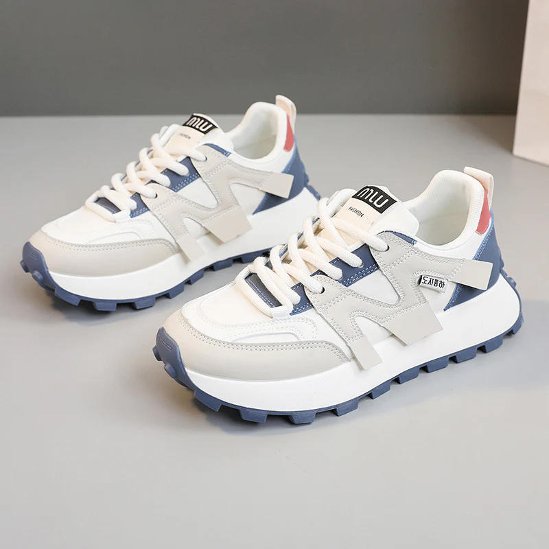 Damen modische Plateausneakers mit robustem Sohlenprofil Heidi Mode - Image 8