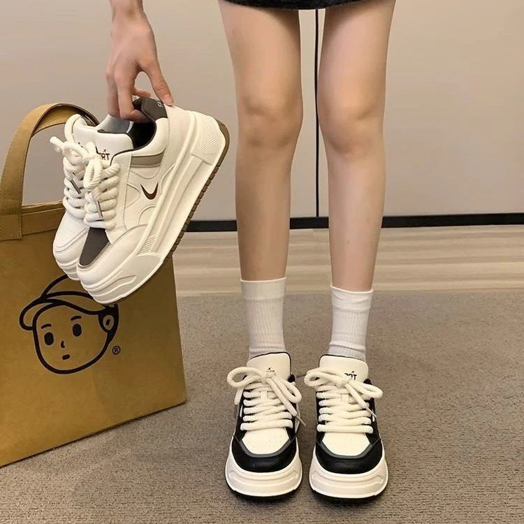 Damen modische Plattform-Sneaker mit innovativer Sohlenkonstruktion Heidi Mode - Image 5