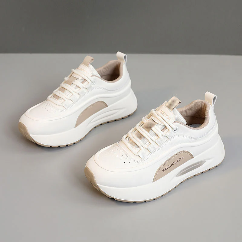 Damen Modische Plattform-Sneaker mit optimaler Dämpfung und atmungsaktiver Obermaterialstruktur Heidi Mode - Image 6