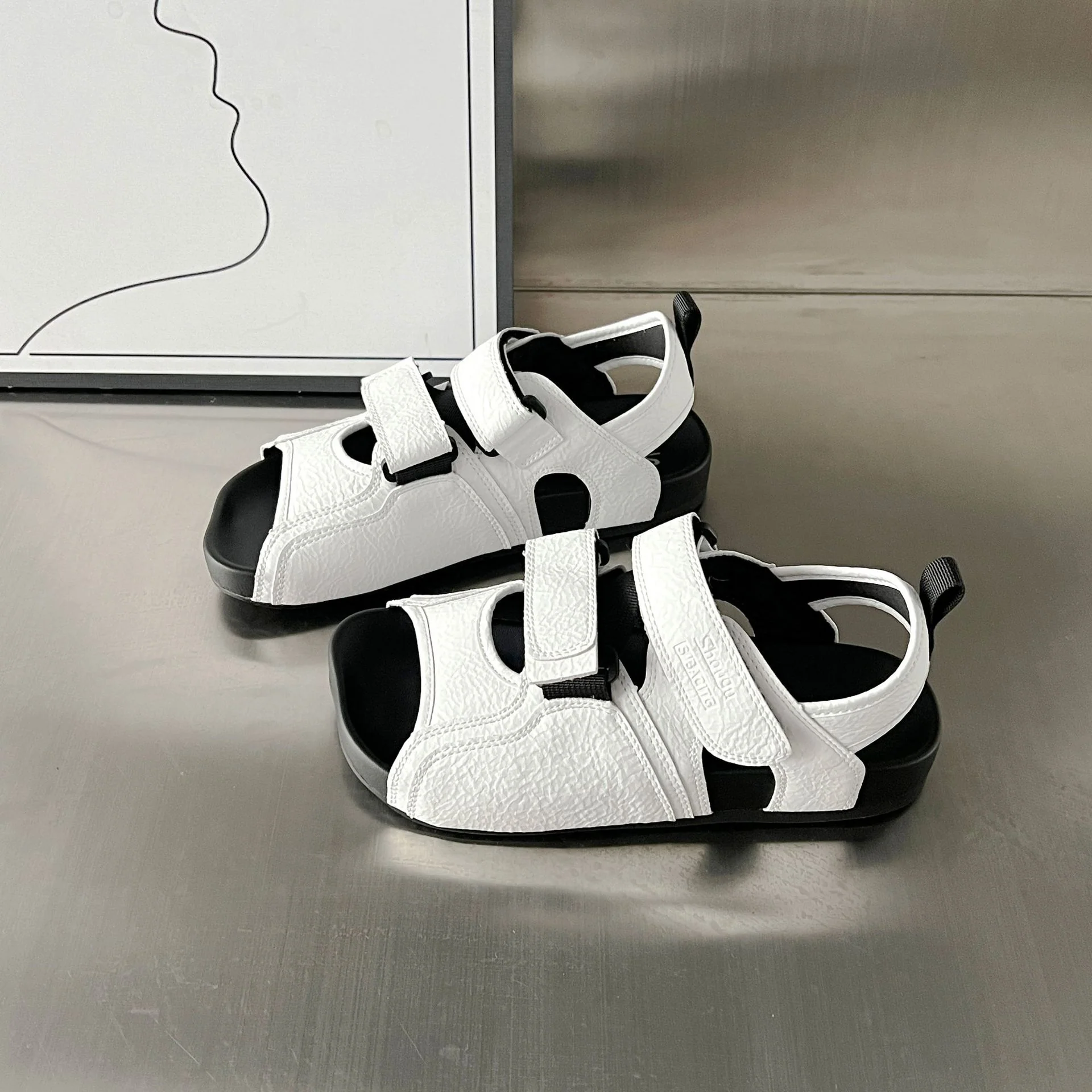 Damen modische Sandalen im sportlichen Design von Heidi Mode - Image 2