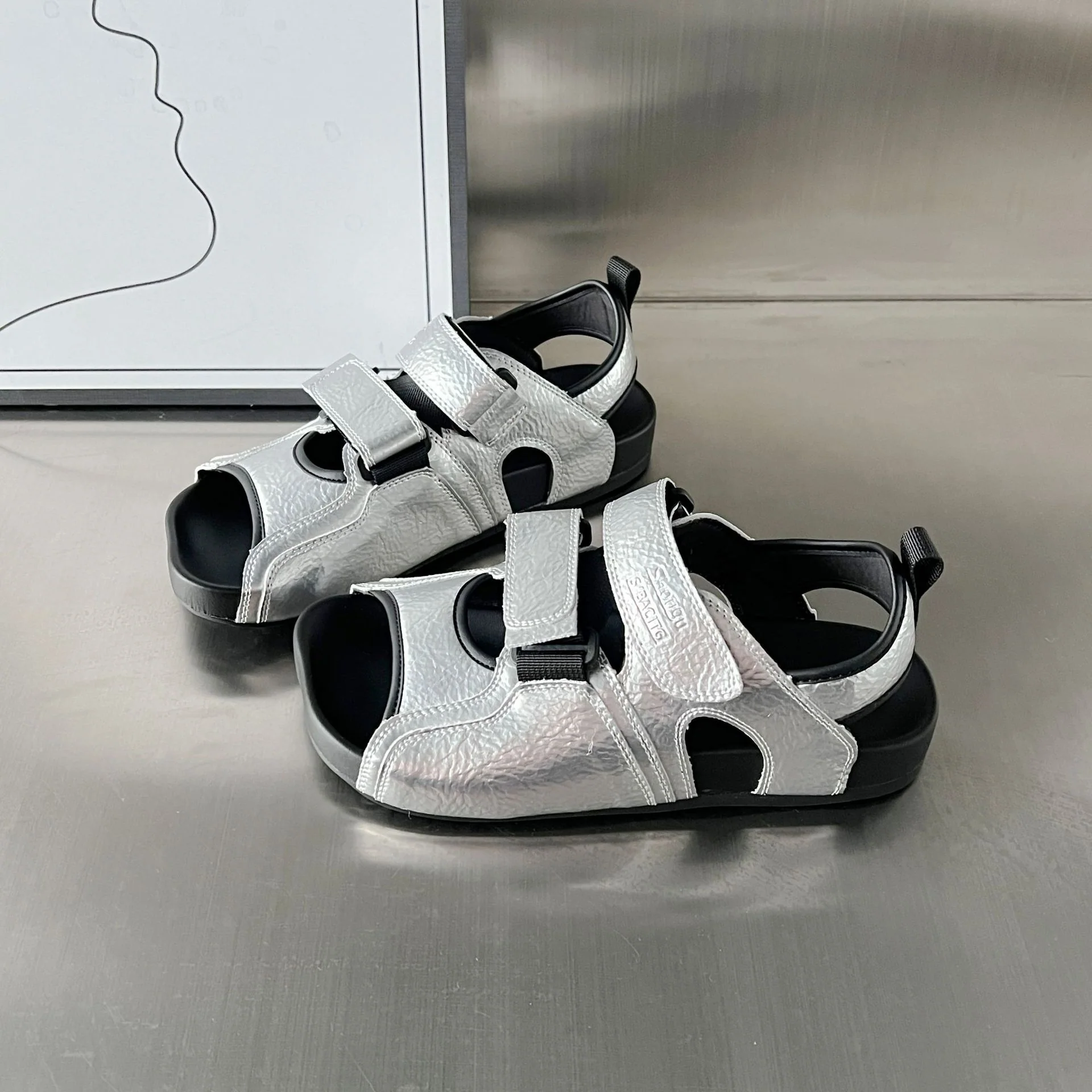 Damen modische Sandalen im sportlichen Design von Heidi Mode - Image 7