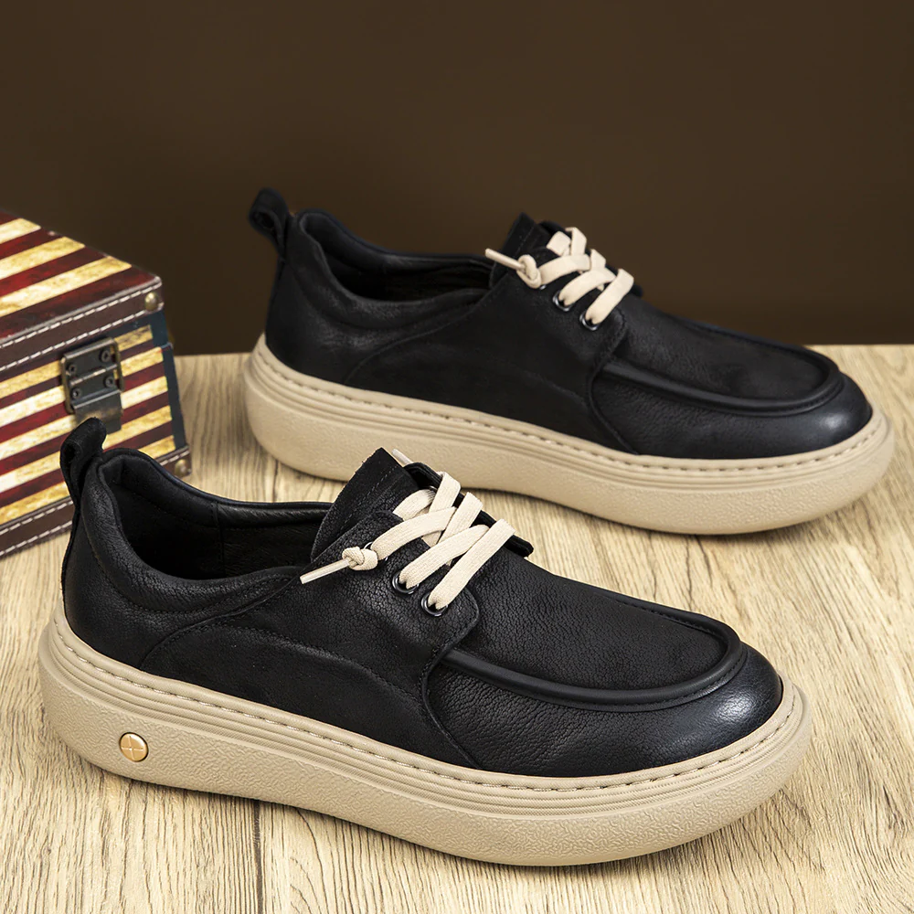 Damen Modische Schnürschuhe mit dicker Sohle Heidi Mode - Image 2
