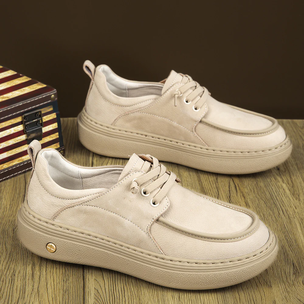 Damen Modische Schnürschuhe mit dicker Sohle Heidi Mode - Image 4