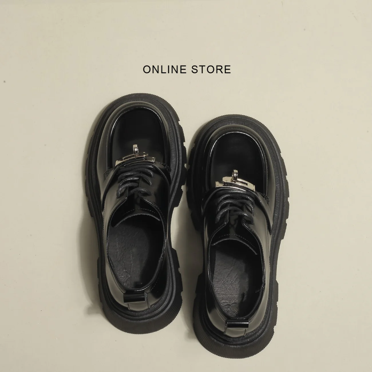 Damen modische Schnürschuhe mit glänzenden Akzenten und rutschfester Sohle Heidi Mode - Image 6