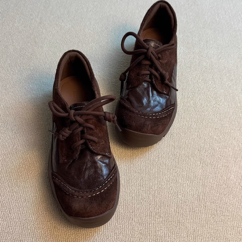 Damen modische Schnürschuhe mit hochwertiger Lederverarbeitung und bequemer Sohle Heidi Mode - Image 3