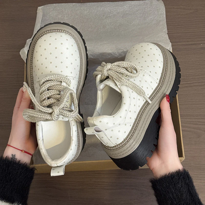 Damen Modische Schnürschuhe mit trendigem Blockabsatz Heidi Mode - Image 4