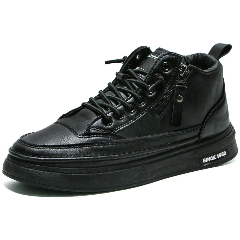 Damen Modische Schnürstiefel mit praktischem Reißverschluss Heidi Mode - Image 5