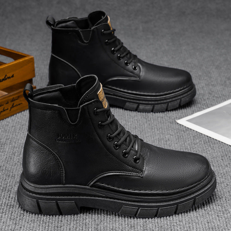 Damen Modische Schnürstiefel mit robustem Sohlenprofil und warmem Innenfutter Heidi Mode - Image 4