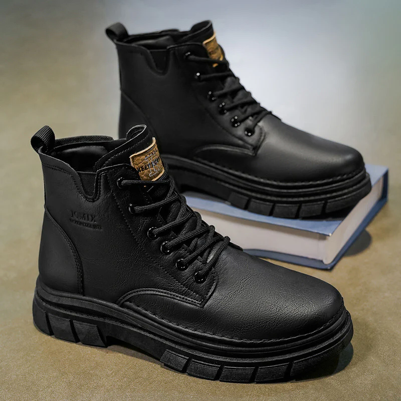 Damen Modische Schnürstiefel mit robustem Sohlenprofil und warmem Innenfutter Heidi Mode - Image 6