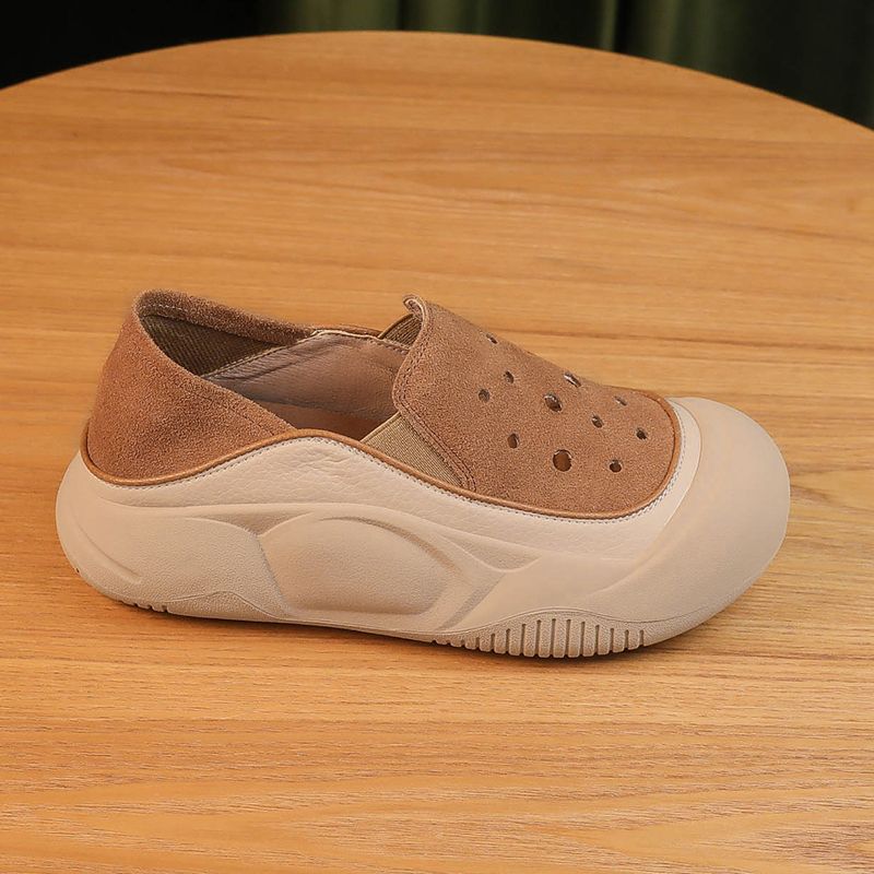 Damen modische Slip-On-Crocks mit atmungsaktiver Mesh-Oberfläche und rutschfester Sohlenkonstruktion Heidi Mode - Image 3