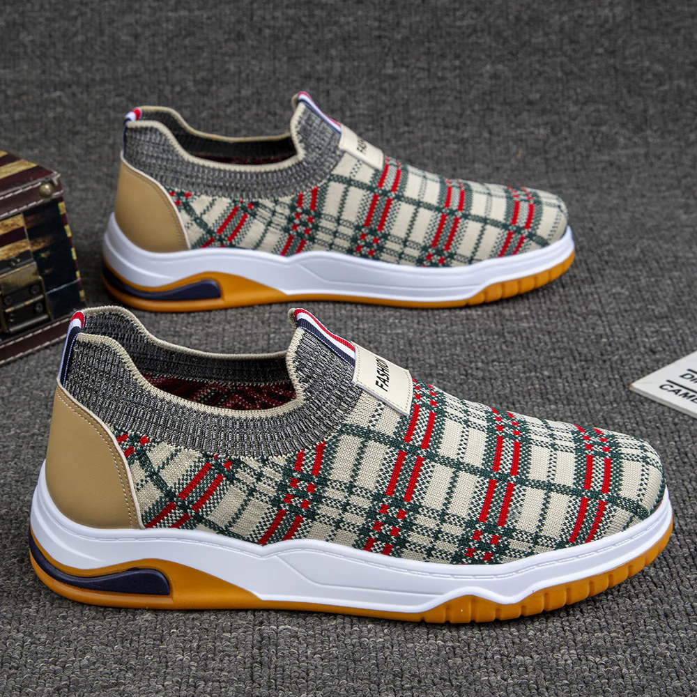 Damen Modische Slip-On Freizeitschuhe mit rutschfester Sohle und atmungsaktivem Obermaterial Heidi Mode - Image 7