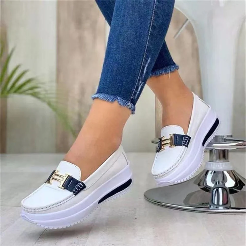 Damen Modische Slip-On Sneakers Heidi Mode - Image 3
