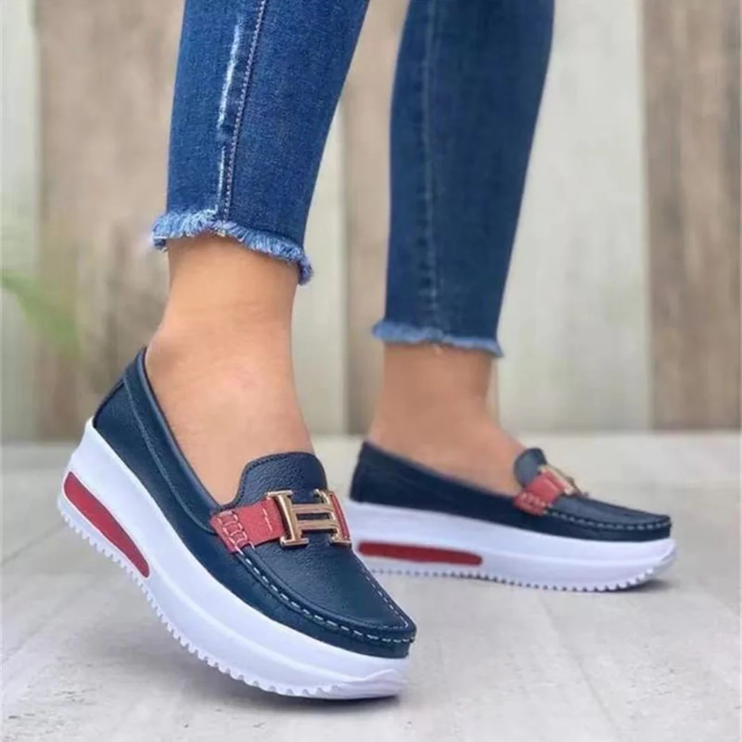 Damen Modische Slip-On Sneakers Heidi Mode - Image 8