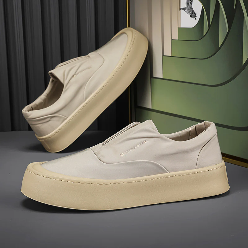 Damen Modische Slip-On Sneakers mit atmungsaktivem Obermaterial und dämpfender Laufsohle Heidi Mode - Image 3