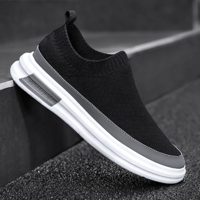 Damen Modische Slip-On Sneakers mit elastischem Strickobermaterial Heidi Mode - Image 2