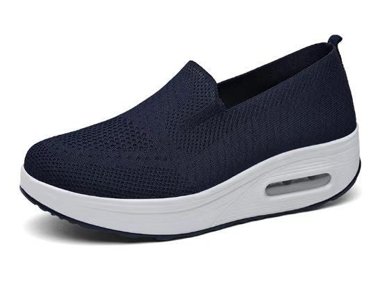 Damen Modische Slip-On Sneakers mit luftdurchlässigem Strickmaterial Heidi Mode - Image 10
