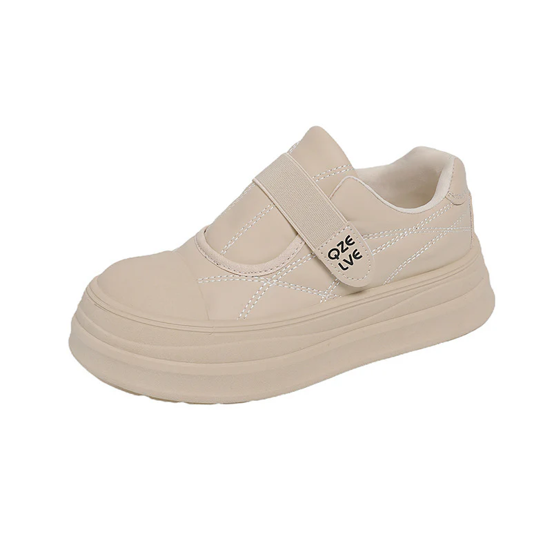 Damen modische Slip-On Sneakers mit praktischen Klettverschluss und dämpfender Laufsohle Heidi Mode - Image 6