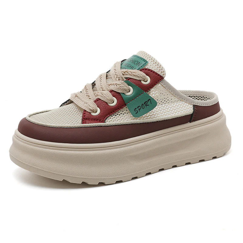 Damen modische Slip-ons mit atmungsaktiver Mesh-Oberfläche und dämpfendem Fußbett Heidi Mode - Image 5