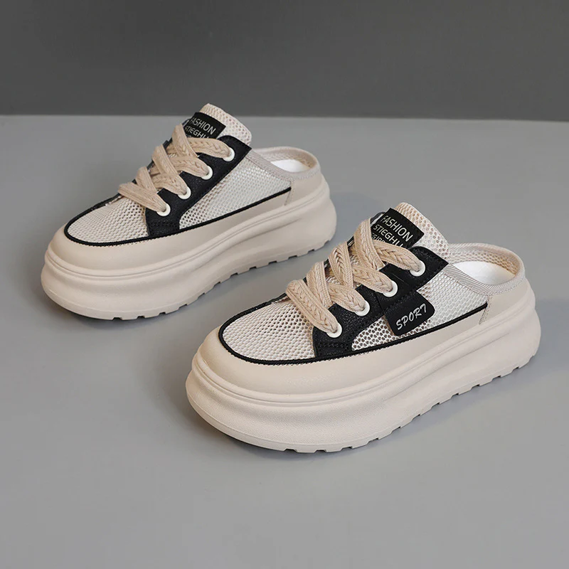 Damen modische Slip-ons mit atmungsaktiver Mesh-Oberfläche und dämpfendem Fußbett Heidi Mode - Image 7