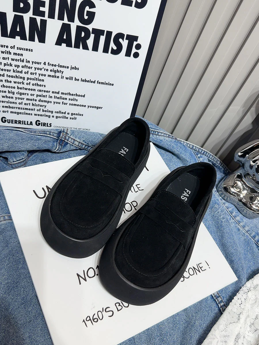 Damen modische Slipper mit extravaganter Plateau-Sohle Heidi Mode - Image 6