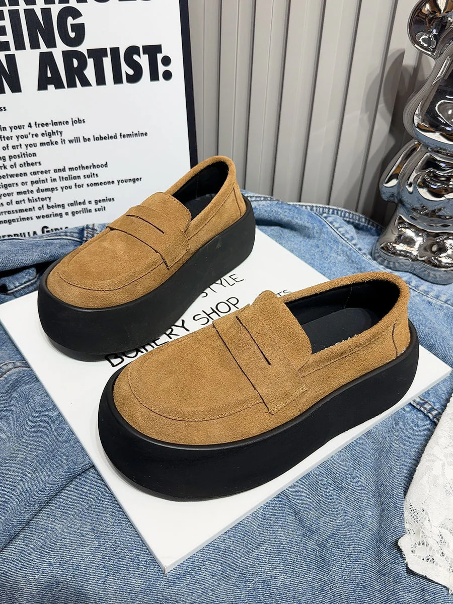 Damen modische Slipper mit extravaganter Plateau-Sohle Heidi Mode - Image 7