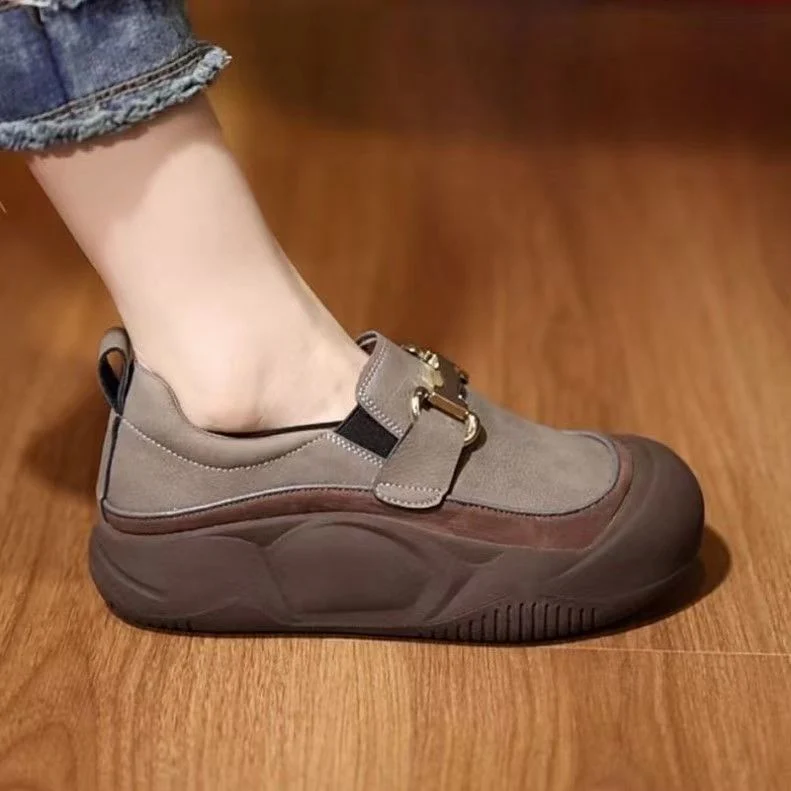 Damen modische Slipper mit innovativer Sohle und praktischem Riemen Heidi Mode - Image 4