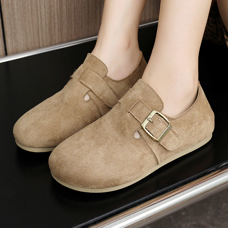 Damen modische Slipper mit verstellbarem Riemen und geschlossener Ferse Heidi Mode - Image 3