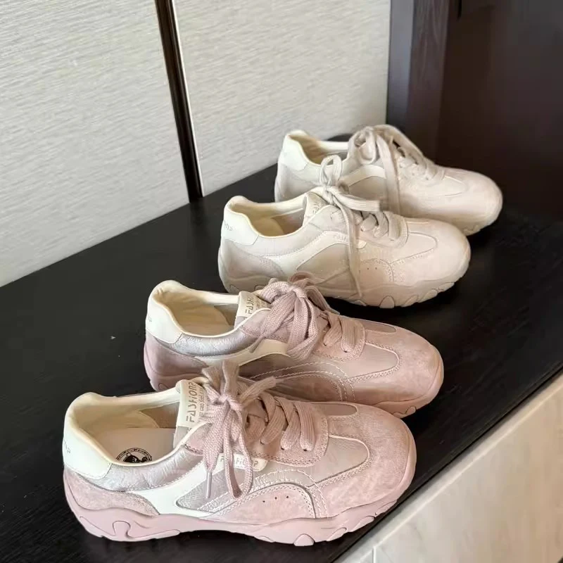 Damen modische Sneaker mit atmungsaktivem Obermaterial und bequemer Dämpfung Heidi Mode - Image 2