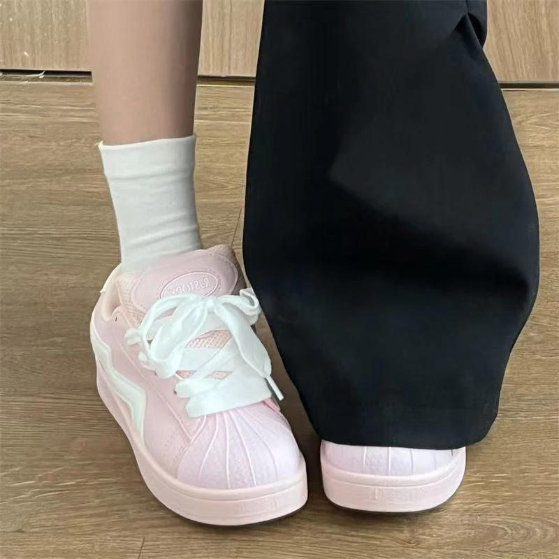 Damen Modische Sneaker mit atmungsaktivem Obermaterial und bequemer Dämpfung Heidi Mode - Image 2