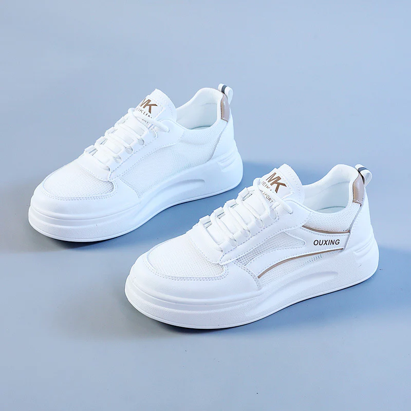 Damen modische Sneaker mit atmungsaktivem Obermaterial und dämpfender Sohle Heidi Mode - Image 2