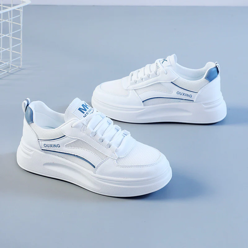 Damen modische Sneaker mit atmungsaktivem Obermaterial und dämpfender Sohle Heidi Mode - Image 4