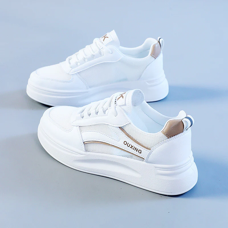 Damen modische Sneaker mit atmungsaktivem Obermaterial und dämpfender Sohle Heidi Mode - Image 6