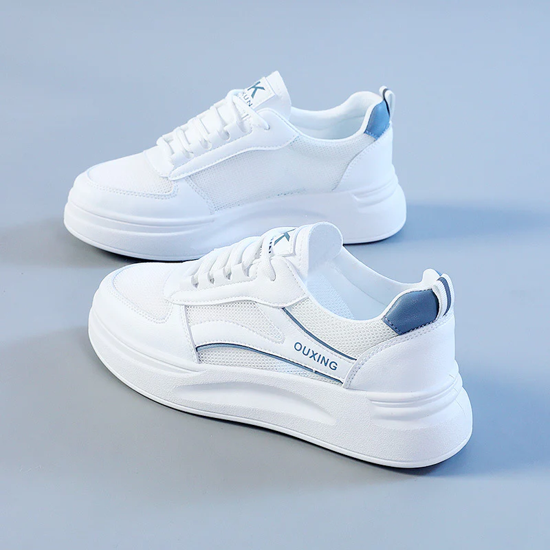 Damen modische Sneaker mit atmungsaktivem Obermaterial und dämpfender Sohle Heidi Mode - Image 7