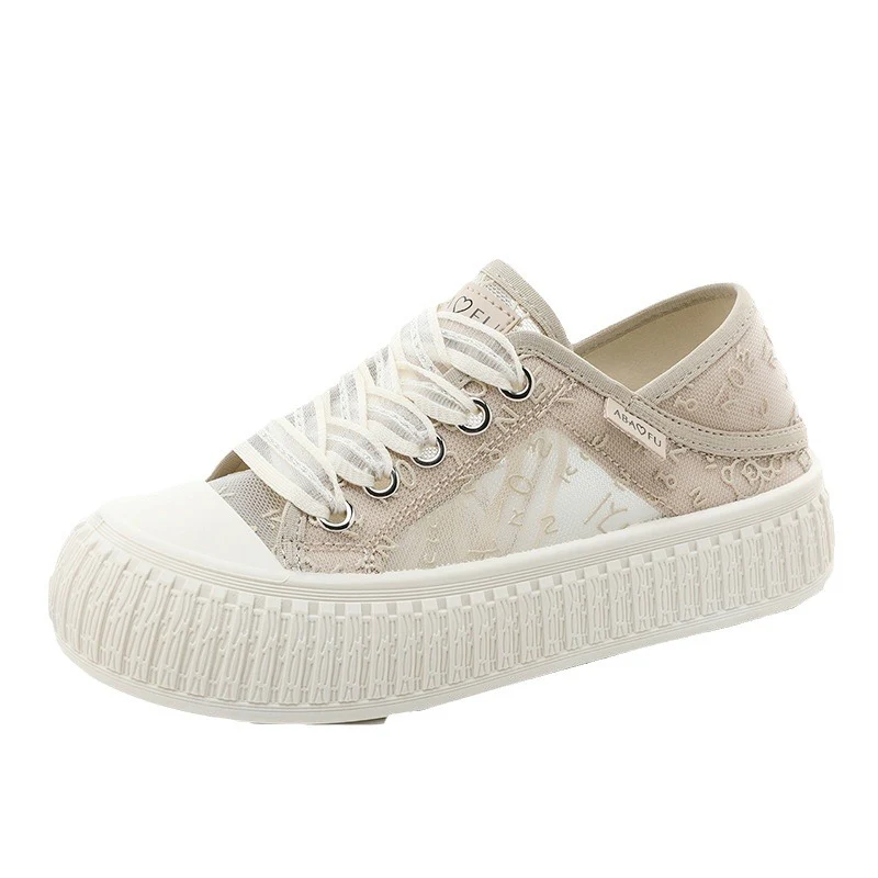 Damen modische Sneaker mit atmungsaktivem Obermaterial und elastischem Schnürsystem Heidi Mode - Image 5