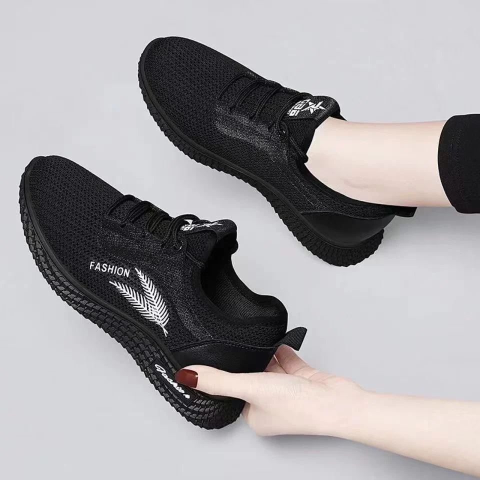 Damen modische Sneaker mit atmungsaktivem Obermaterial und flexiblem Sohlen Design Heidi Mode - Image 3