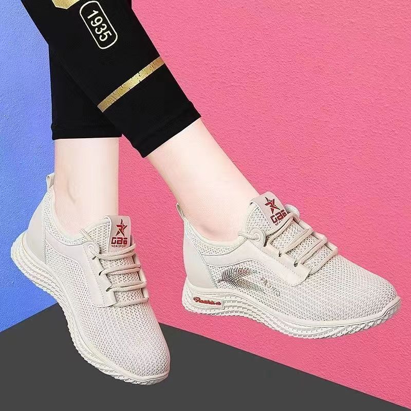 Damen modische Sneaker mit atmungsaktivem Obermaterial und flexiblem Sohlen Design Heidi Mode - Image 4