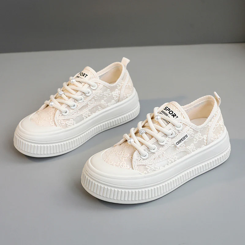 Damen modische Sneaker mit atmungsaktivem Obermaterial und rutschfester Sohle Heidi Mode - Image 2