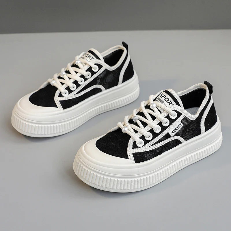 Damen modische Sneaker mit atmungsaktivem Obermaterial und rutschfester Sohle Heidi Mode - Image 6