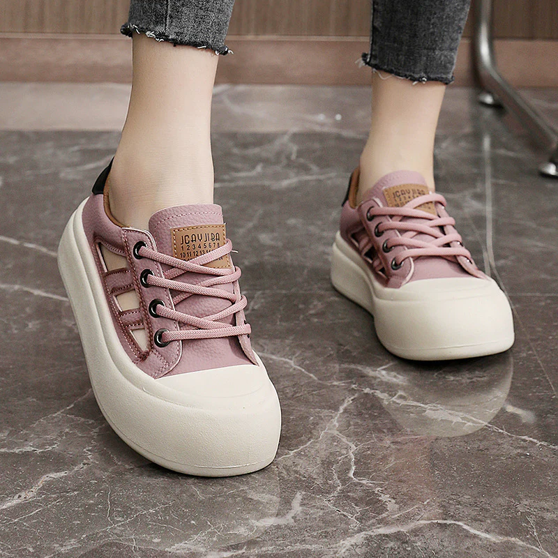 Damen modische Sneaker mit atmungsaktivem Obermaterial und weicher Dämpfung Heidi Mode - Image 3