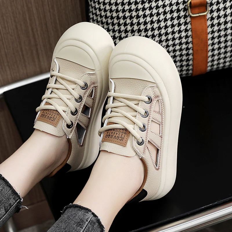 Damen modische Sneaker mit atmungsaktivem Obermaterial und weicher Dämpfung Heidi Mode - Image 4