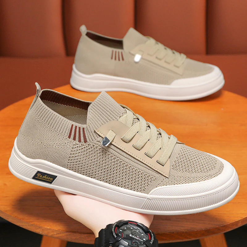 Damen Modische Sneaker mit atmungsaktivem Strickoberteil Heidi Mode - Image 8