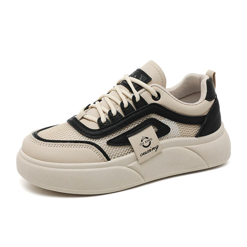 Damen modische Sneaker mit atmungsaktiver Mesh-Oberfläche und flexibler Sohle Heidi Mode - Image 5