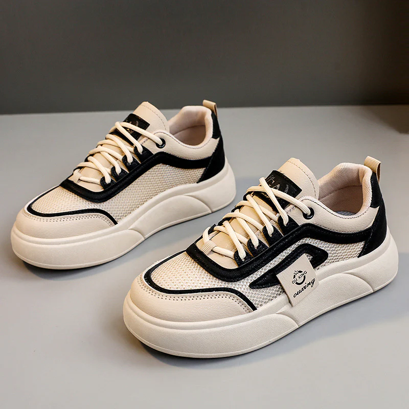 Damen modische Sneaker mit atmungsaktiver Mesh-Oberfläche und flexibler Sohle Heidi Mode - Image 7